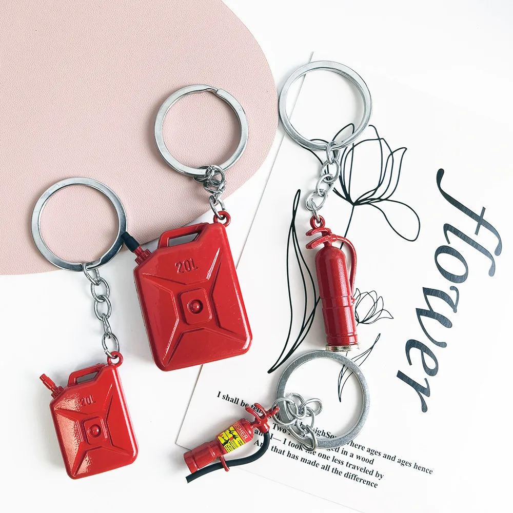 Fire Extinguisher Small - Creative Mini Fire Extinguisher Pendant Keychain