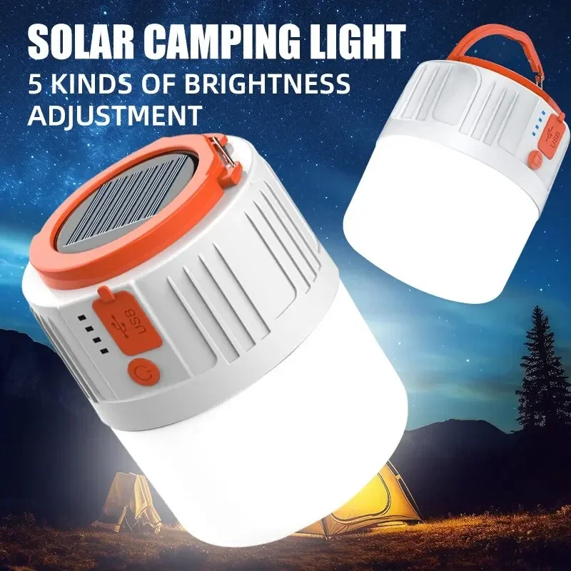 Power Outage Light - LED Solar Charging Light Energy-saving USB
