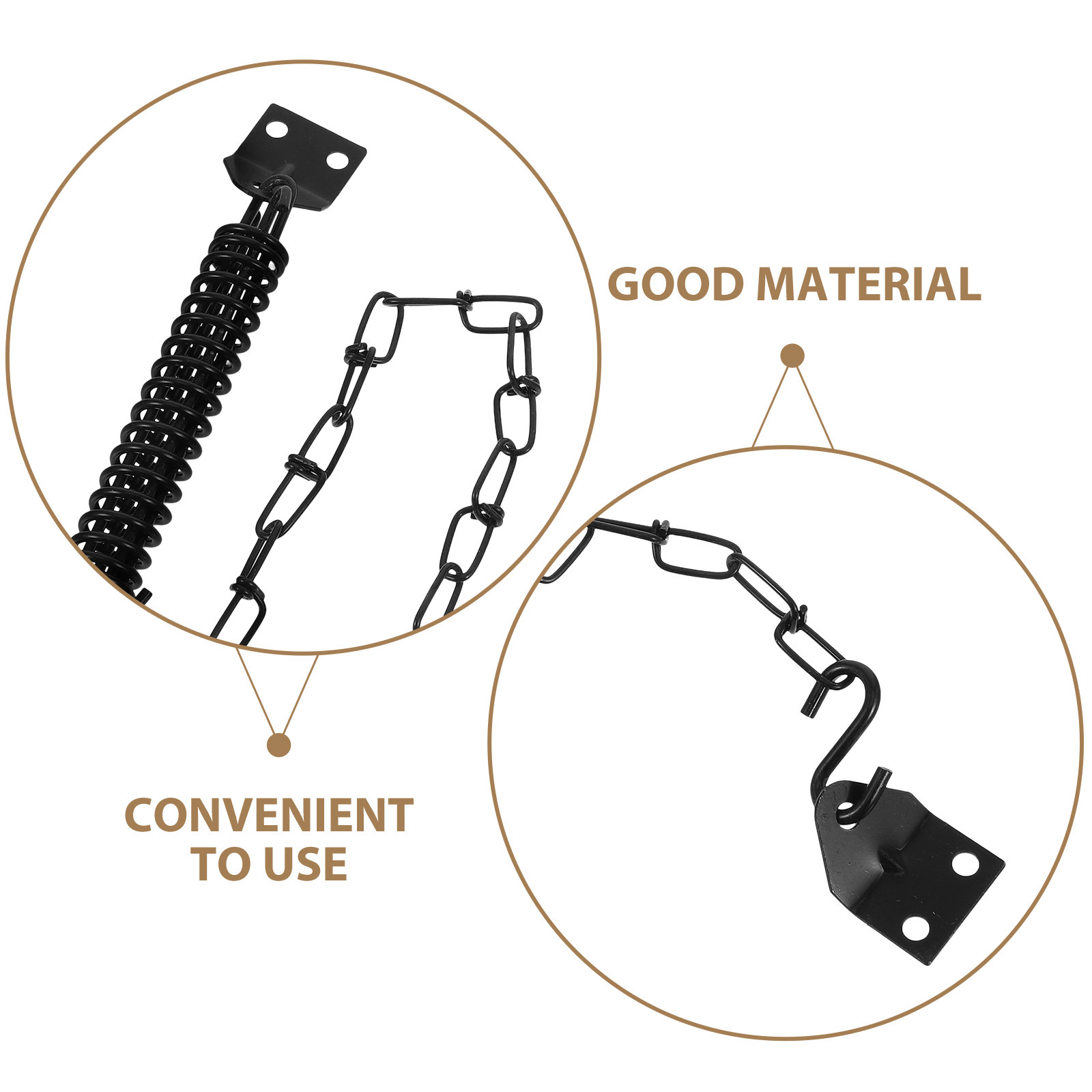 2Set Stainless Steel Windproof - огляд і ціна Security Chain Door