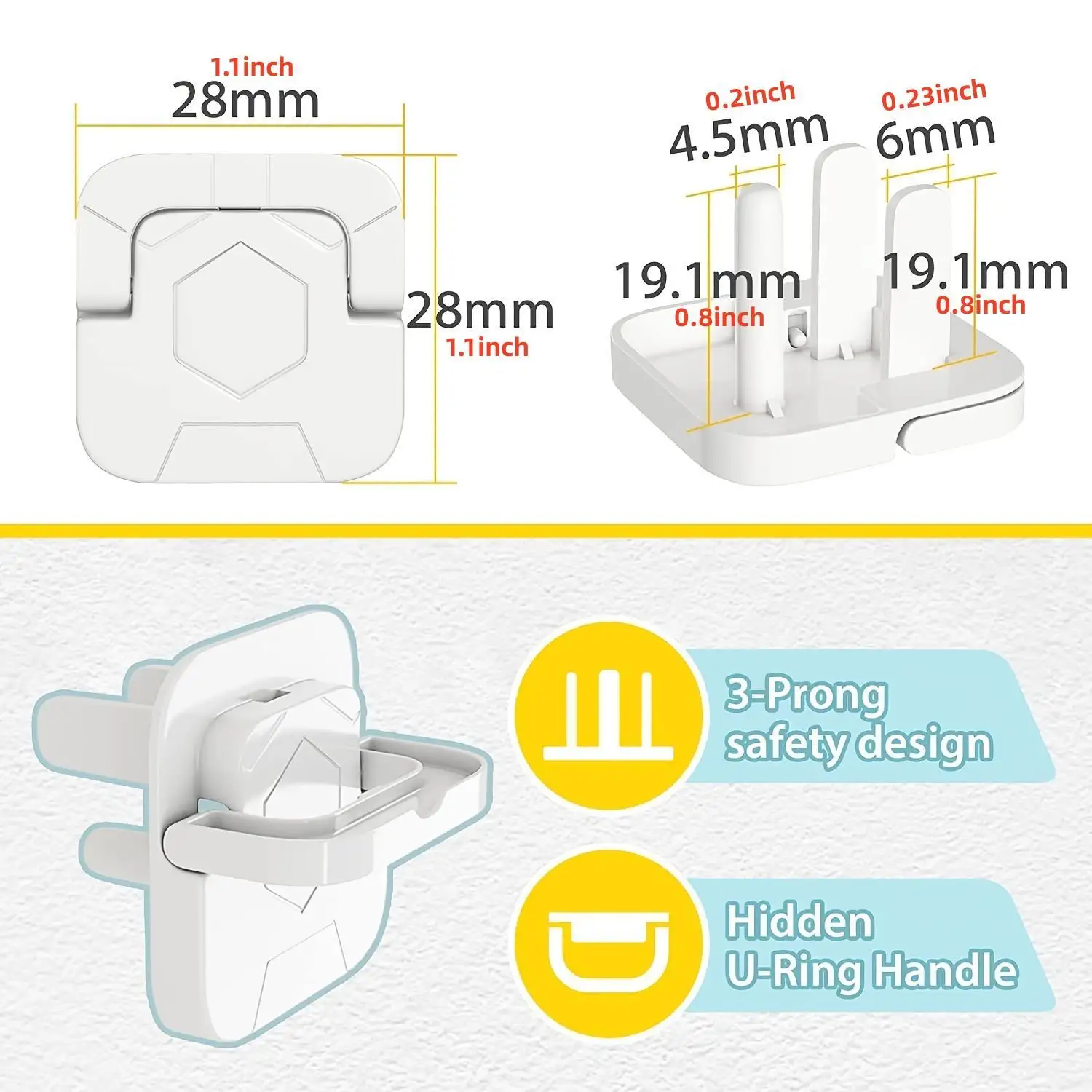 1/3/5/10/20Pcs Baby Safety Out - огляд і ціна Outlet Cover Baby