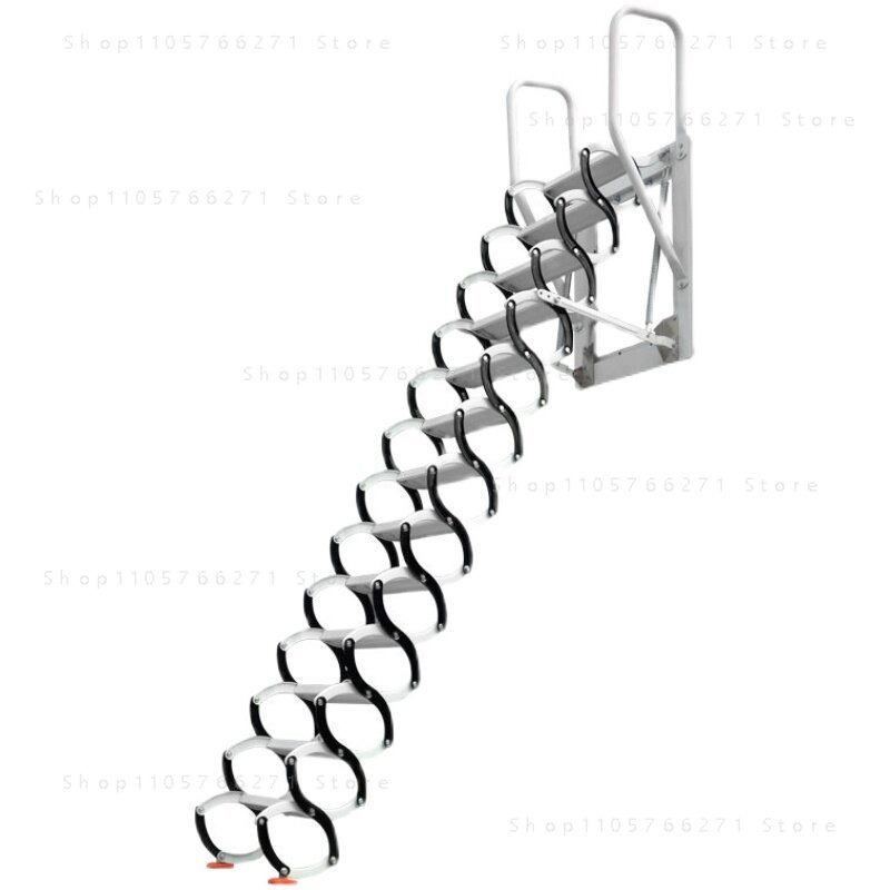 Attic Telescopic Ladder Foldab - огляд і ціна Fire Escape Ladder