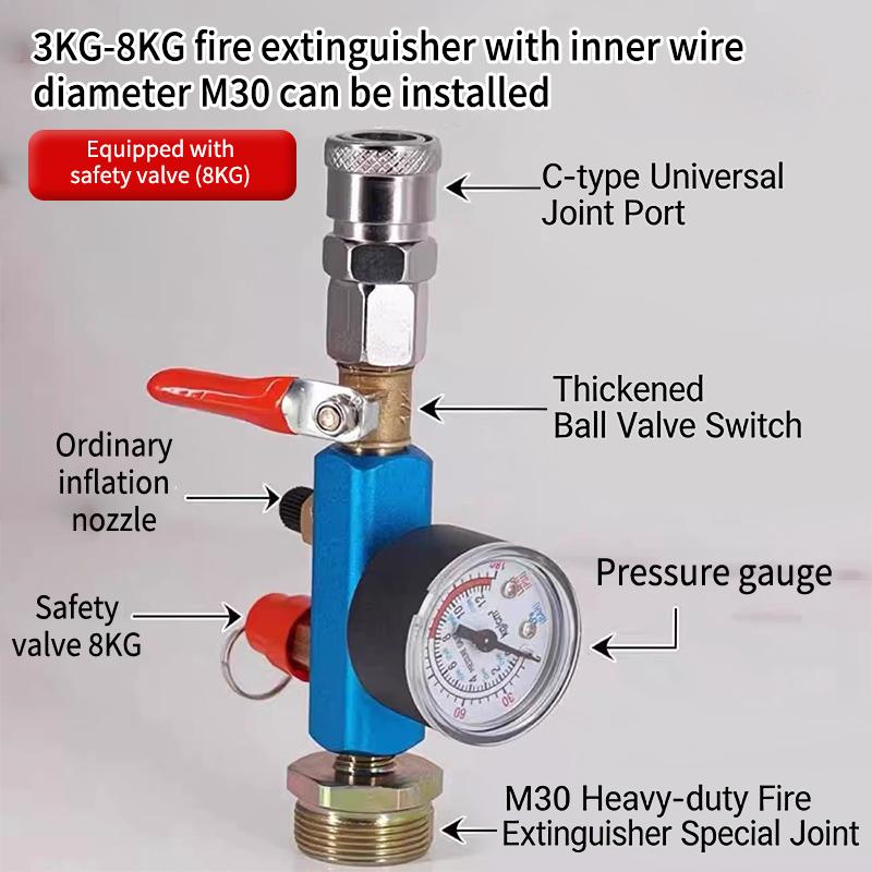 ●Small Air Tank Pressure Adapt - огляд і ціна Fire Extinguisher Small