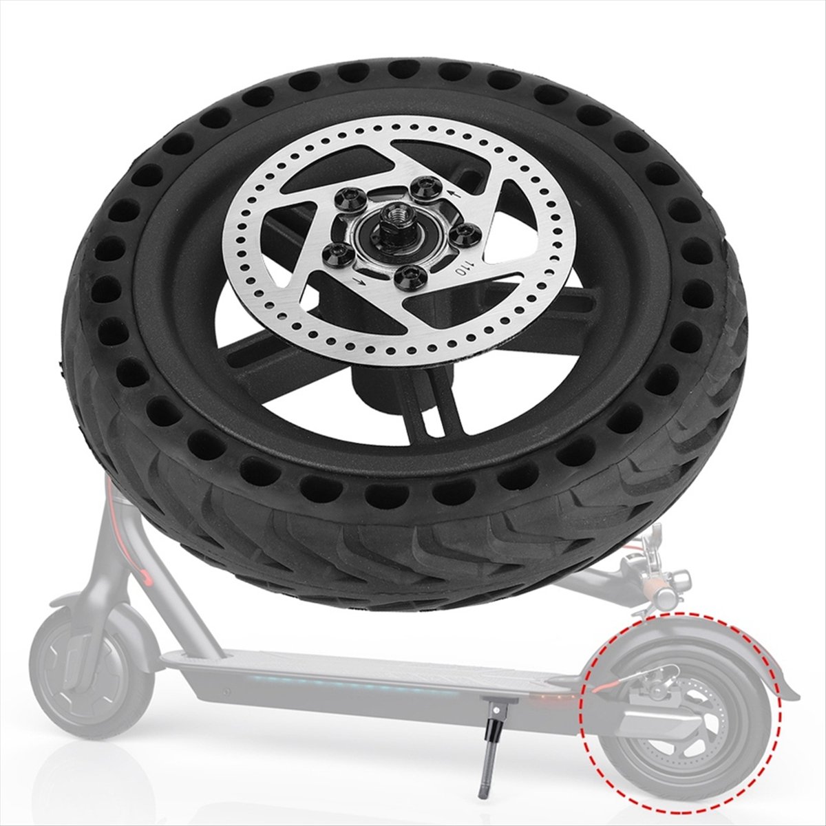 (ABYM) Rear Tire Wheel Hub Tyr - огляд і ціна Xiaomi Hub Mijia Hub