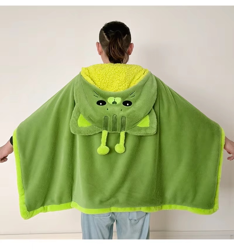 Cartoon Cute Alien Cat Hooded  - огляд і ціна Fire Blanket Kitchen