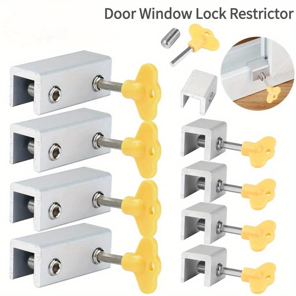 2-4PCS Adjustable Window Lock  - огляд і ціна Window Lock Bar