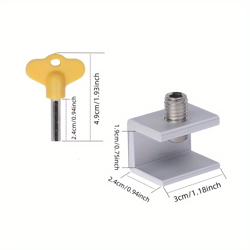 3 Sets Door and Window Limit C - огляд і ціна Window Lock Bar